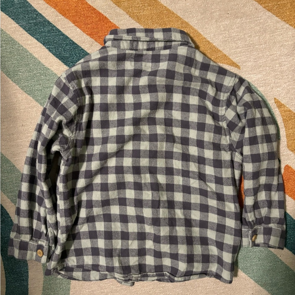 Zara boys size 2-3 flannel shirt